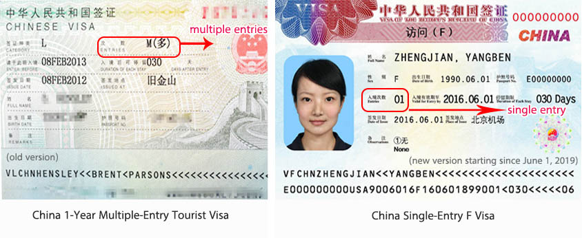 china tourist visa multiple entry