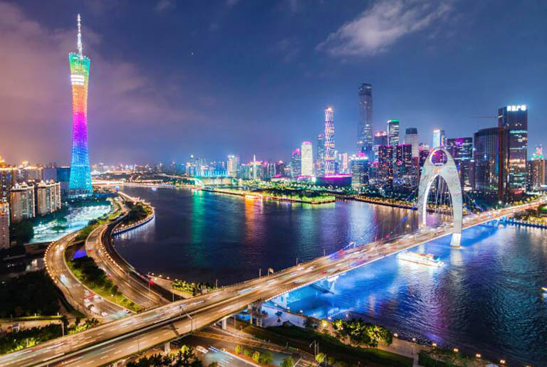 Dazzling Night View of Guangzhou Pearl River Delta 144 Hour (6 Day) Visa Free