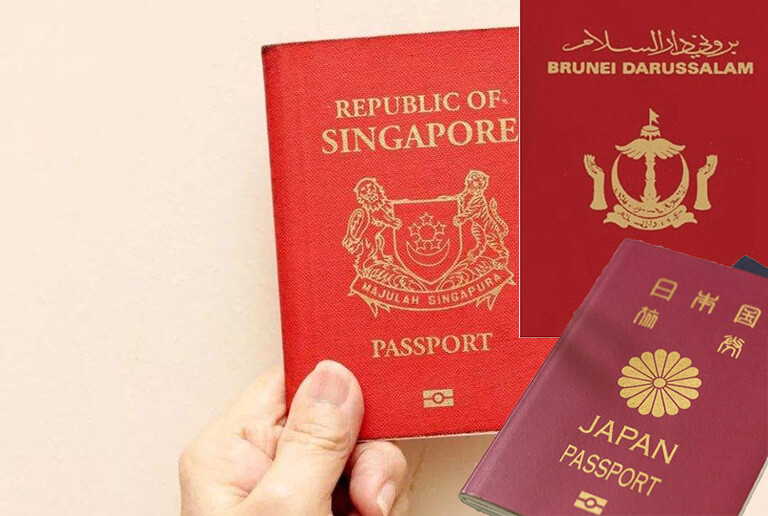 Brunei Passport to China Visa Free