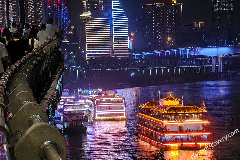 Chongqing Two Rivers Night Cruise