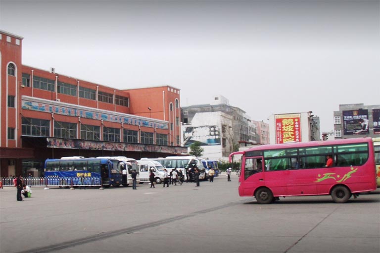 Bus to Dengfeng Shaolin Temple