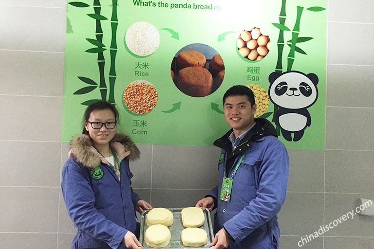  Love Feeding at Dujiangyan Panda Base