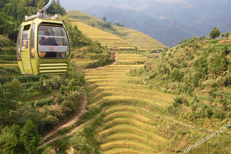 Longji Jinkeng Cable Car