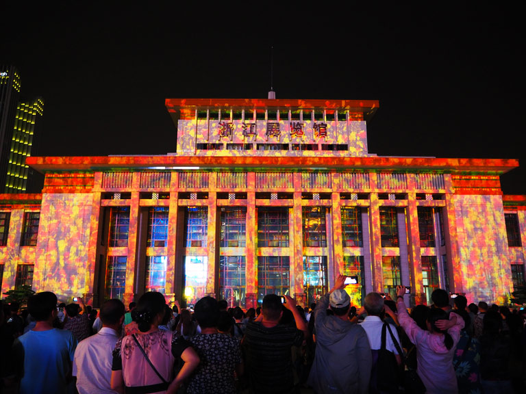 Wulin Square Light Show