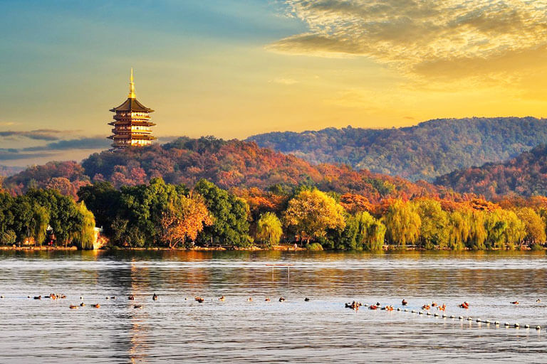 Hangzhou West Lake Biking Route