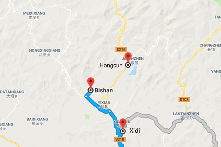 Bishan Location Map