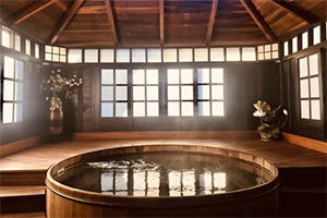 Hot Spring in Hongcun