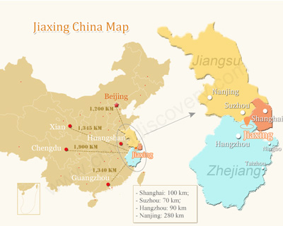 Jiaxing Map - Jiaxing China Map