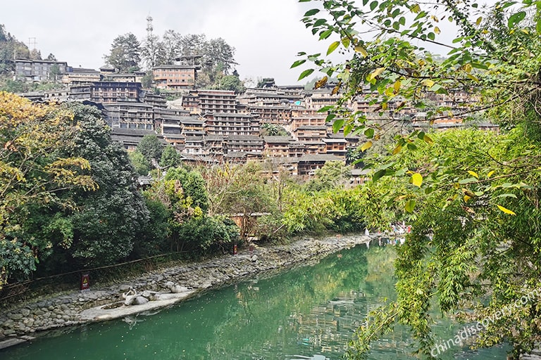 Kaili Xijiang Miao Village in Kaili