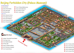 China Attraction Map