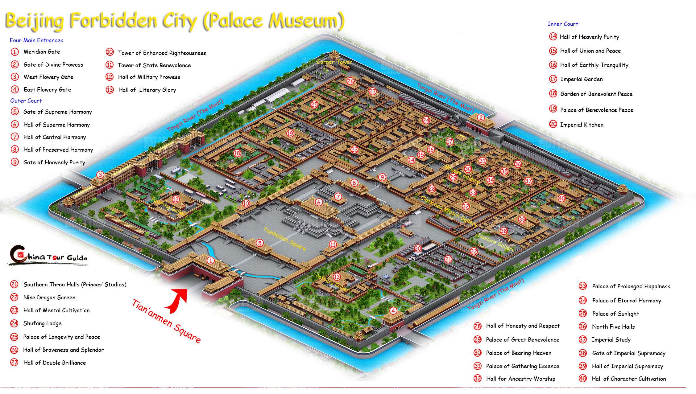 The Forbidden City Of China - WorldAtlas
