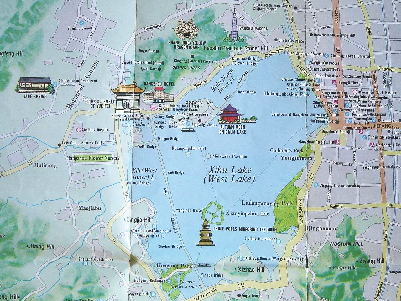 West Lake Map