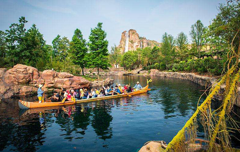 Adventure isles. Shanghai Disney Resort attractions.