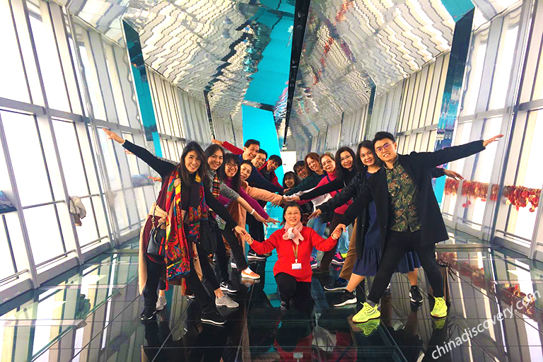 Sky Walk 100 Shanghai World Financial Center - Sky Walk 100