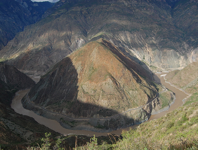 The First Bend of Jinsha River