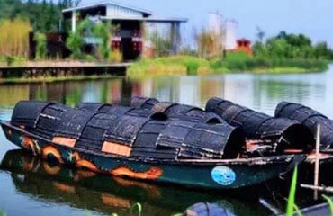 Shaoxing Activities - Black-awning boat