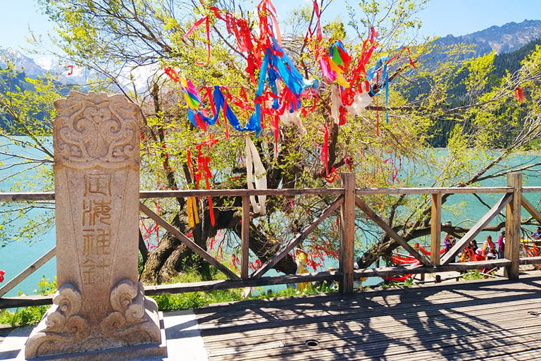 Tianchi Lake of Tianshan Mountains