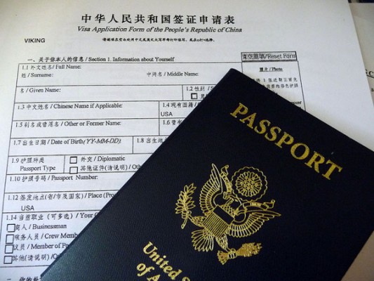 China Visa Requirements, Required Documents of Visa 