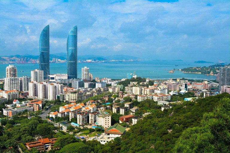 Panoramic View from Wulao Peak