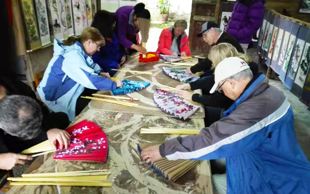 Yangshuo Painted Fan