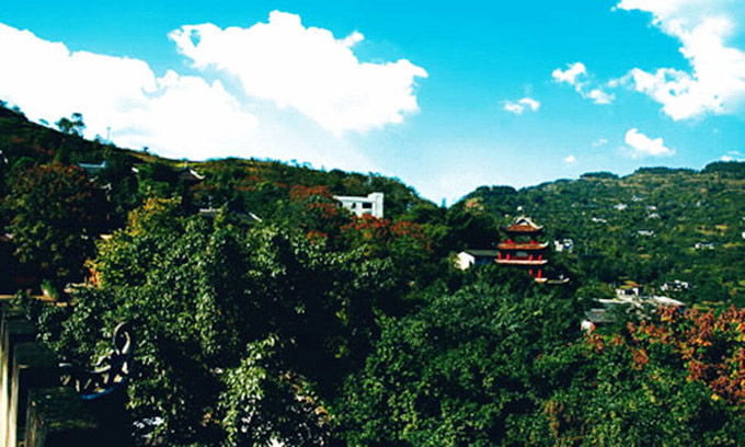 Scenery of Shuanggui Mountain