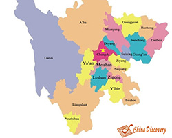 Yibin Location Map