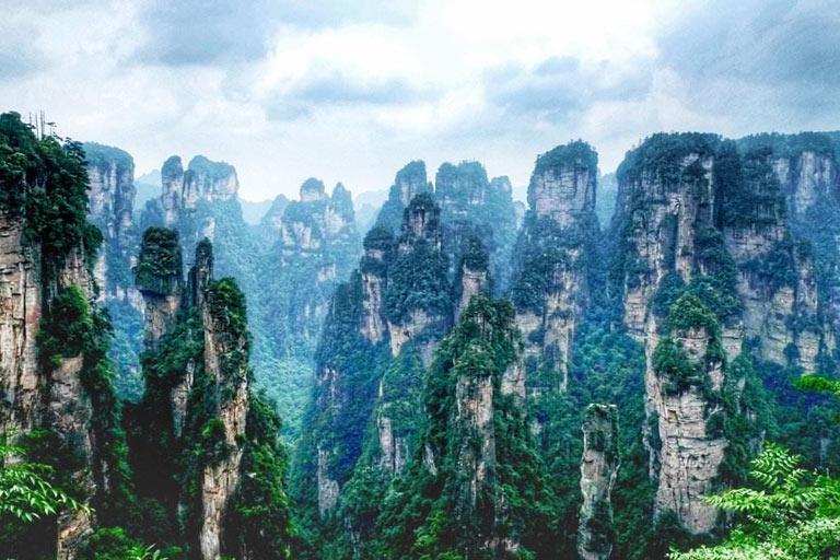 Yuanjiajie, Yuanjiajie Scenic Area, to See Hallelujah Mountains