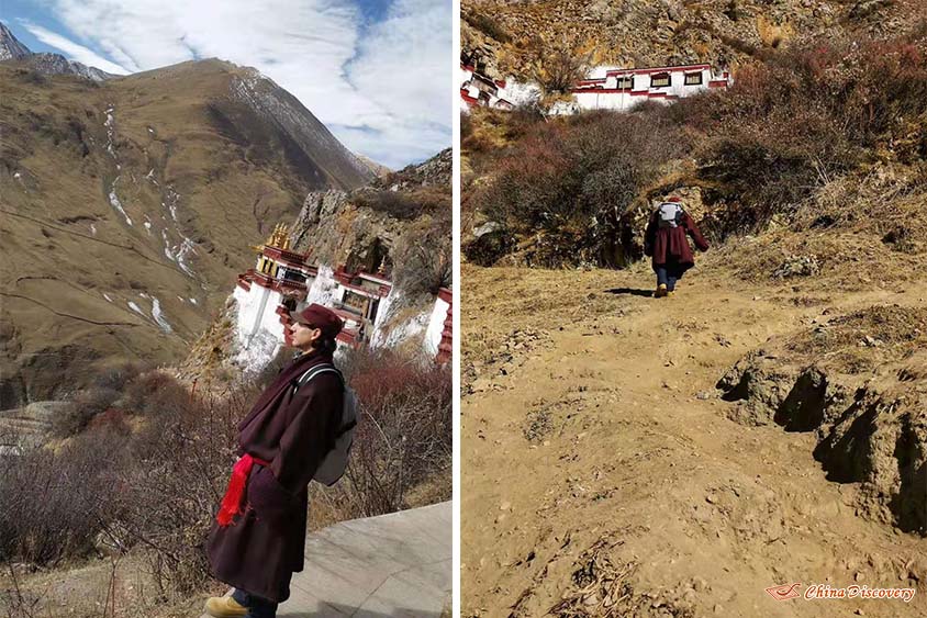 Drak Yerpa Monastery Hiking, Photo Shared by Anthony, Tour Customized by China Discovery