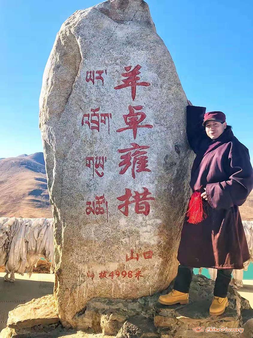 Landmark of Yamdrok Lake in Shannan, Photo Shared by Anthony, Tour Customized by China Discovery