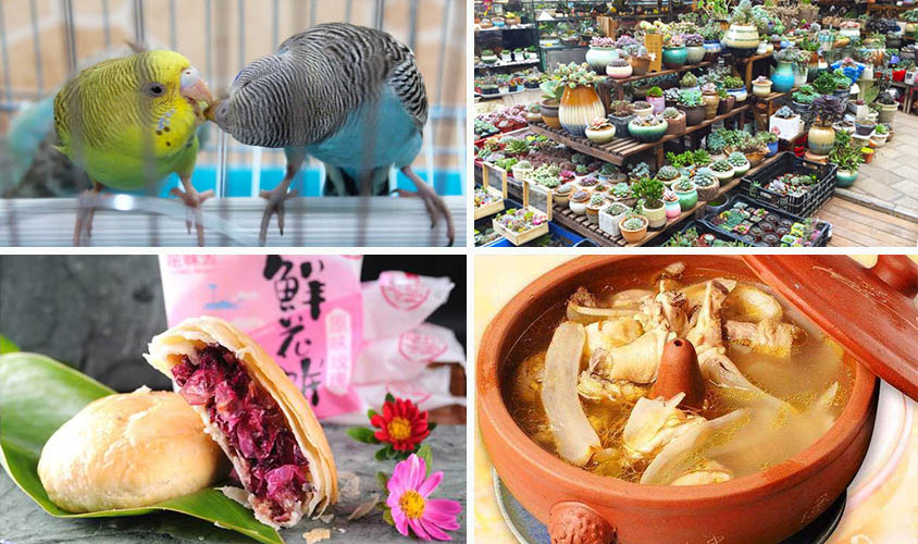 Kunming Bird and Flower Market, Flower Cake, and Steam Pot Chicken, Tour Customized by Wendy