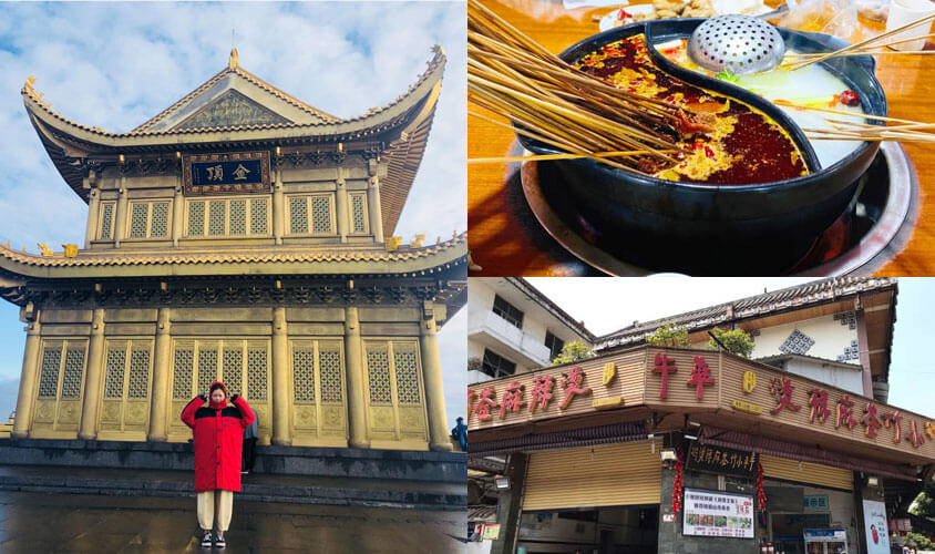Double-flavored hot pot Chuanchuan Mount Emei
