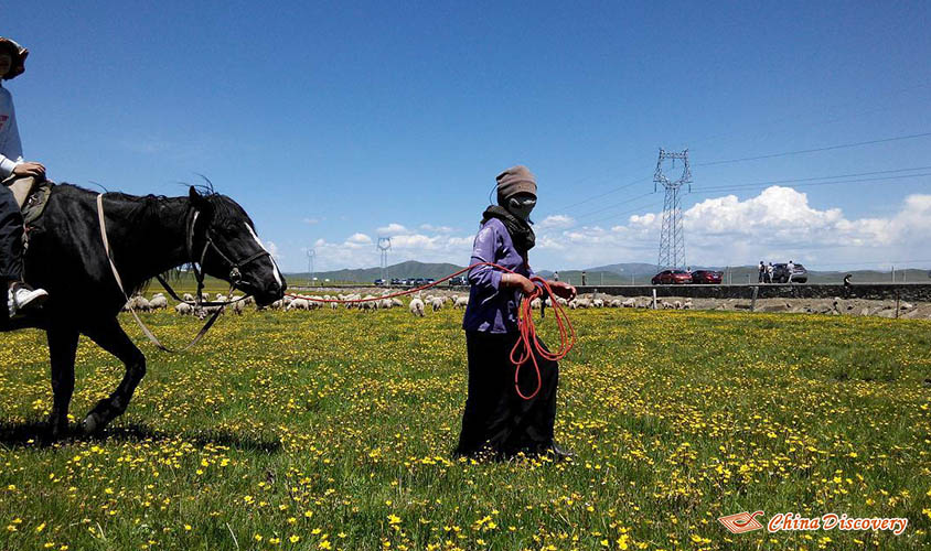 Riding a Horse on Zoige Grassland Jack 3 Days Zoige Tour
