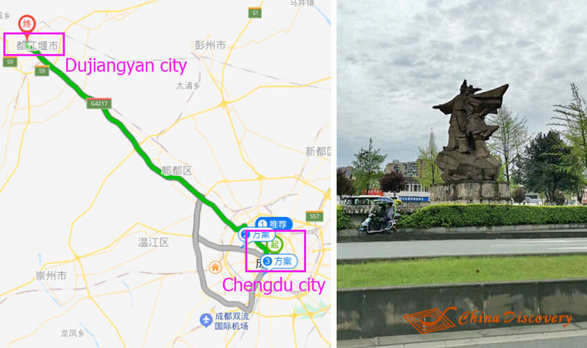 Chengdu to Dujiangyan Dujiangyan Tour