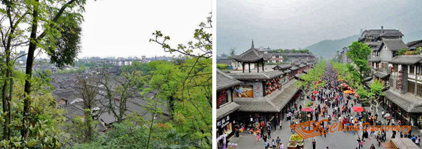 Guanxian Ancient Town Dujiangyan Tour