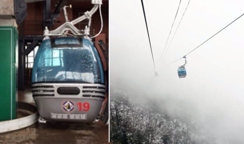 Mount Emei Cable Car Rita's 2 Days Mount Emei Winter Tour from Chengdu