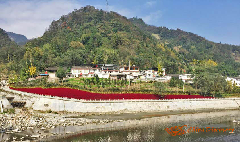 Shuimo Ancient Town Wenchuan Tour