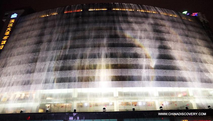 Man-made Waterfall Guilin Trip Blog