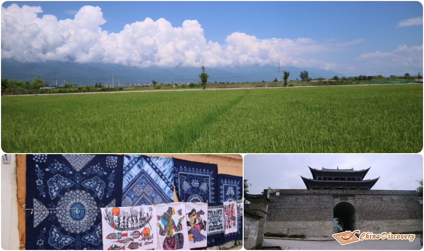 Getting to Dali and Traditional Tie-dyed Cloth Wing Yunnan Tour