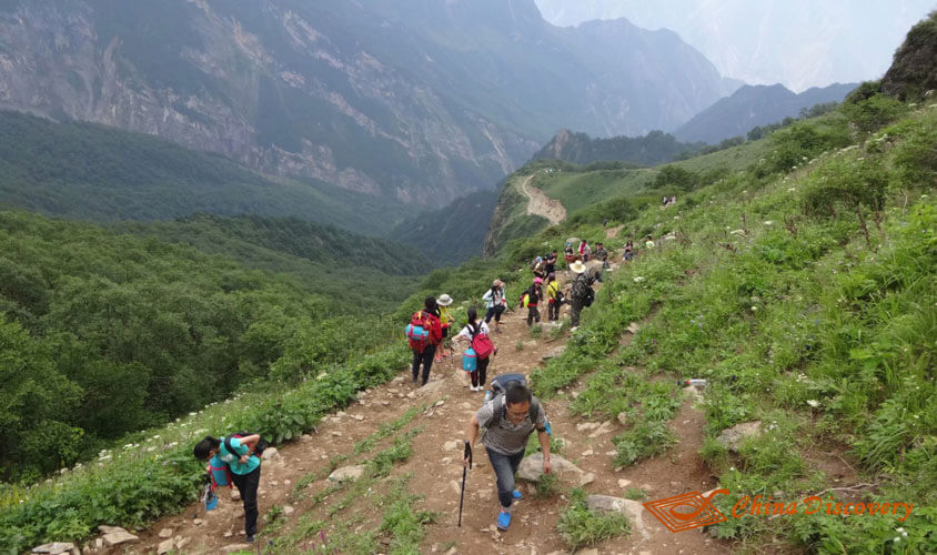Continue Hiking Jiuding Mountain Hiking Tour