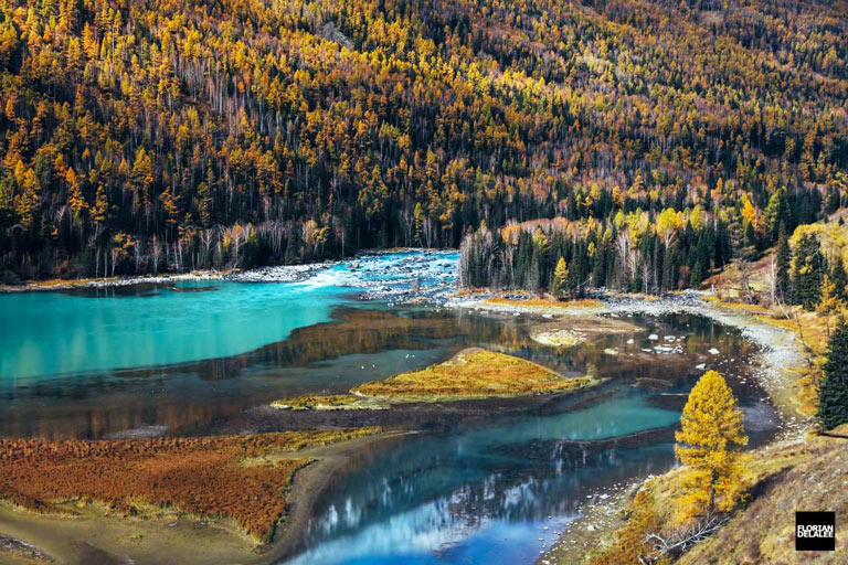 Mr. Florian Visited Kanas Lake in Early October, Tour Customized by Johnson China Trip - Xinjiang