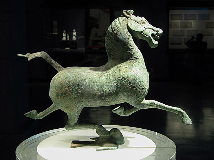 Bronze Galloping Horse Treading on a Flying Swallow in Gansu Provincial Museum, Photo Shared by Marcin, Tour Customized by Lily