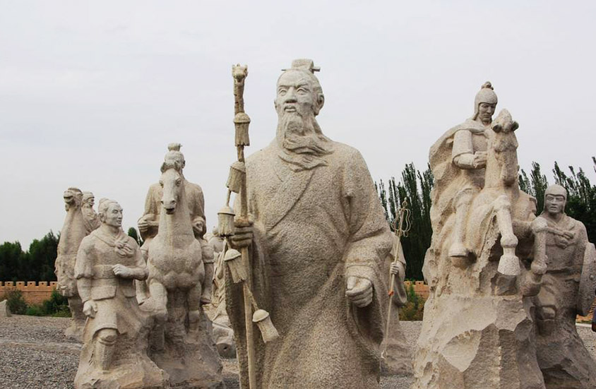 Statue of Zhang Qian in Jiayuguan, Photo Shared by Marcin, Tour Customized by Lily