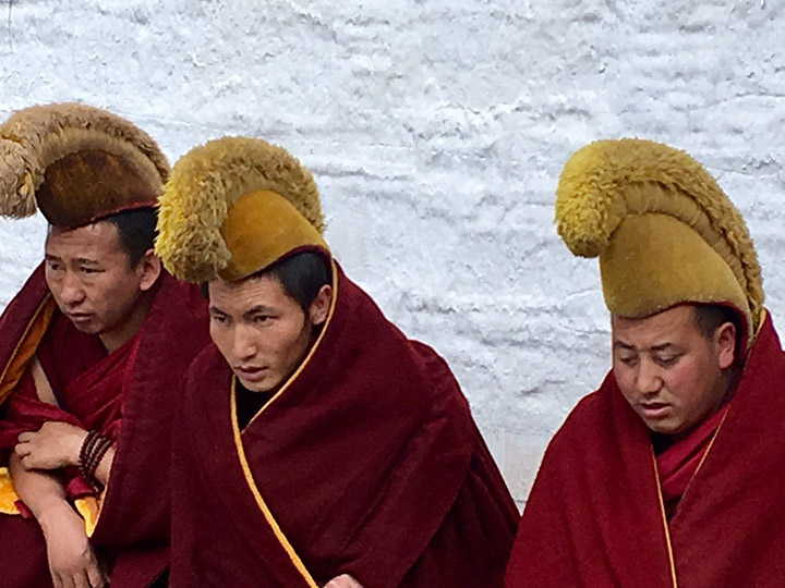Monks in Labrang Monastery, Photo Shared by Monica, Tour Customized by Leo