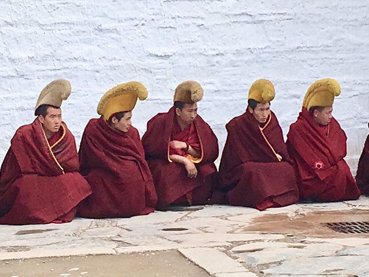 Monks in Labrang Monastery, Photo Shared by Monica, Tour Customized by Leo