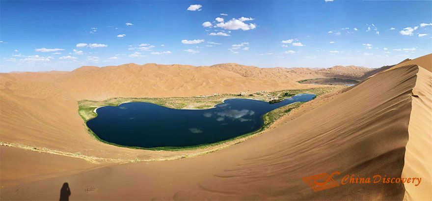 Colorful Lakes in Badain Jaran Desert China Trip Story
