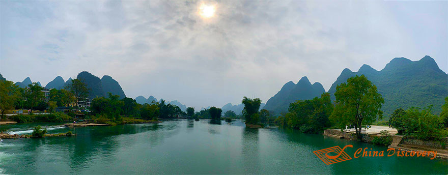 Picturesque Landscape along Yulong River China Trip Story