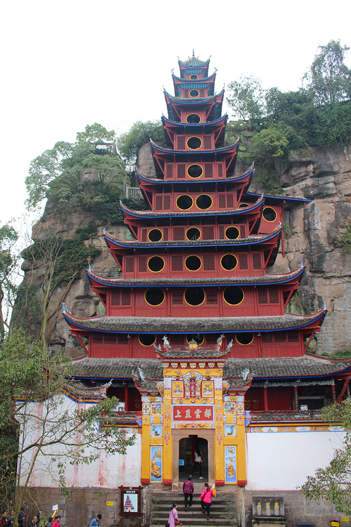 Shibaozhai Red Pagoda