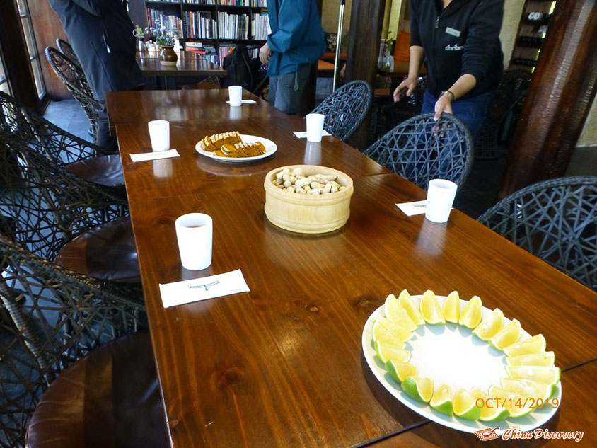 Fruits and Snacks Provided by The Bivou, Photo Shared by Steve, Tour Customized by Leo