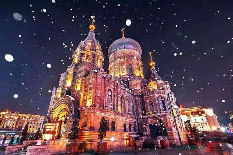 Harbin in January