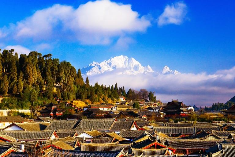 Lijiang Ancient Town in Winter